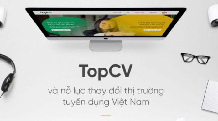 Website tuyển dụng TopCV (Nguồn: Internet)