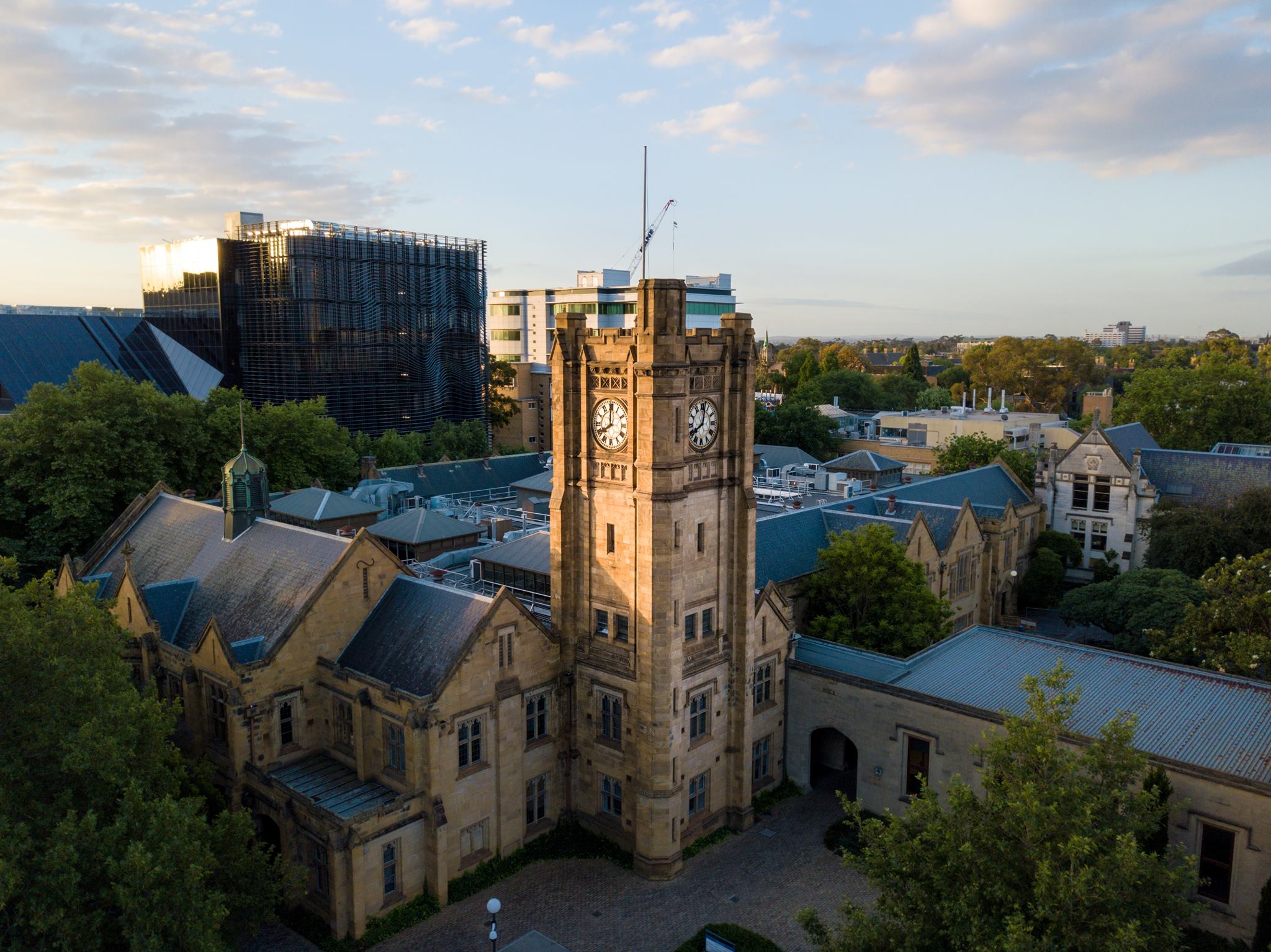 University of Melbourne tráng lệ với không gian xịn xò (Ảnh: Internet)