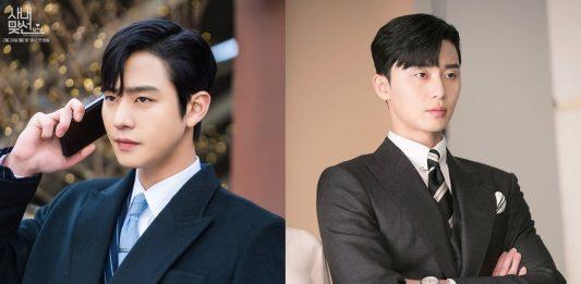 Đặt lên bàn cân 2 “chủ tịch” Park Seo Joon – Ahn Hyo Seop: Đúng là một chín một mười! So kè 2 mỹ nam Park Seo Joon và Ahn Hyo Seop (Nguồn: Internet).