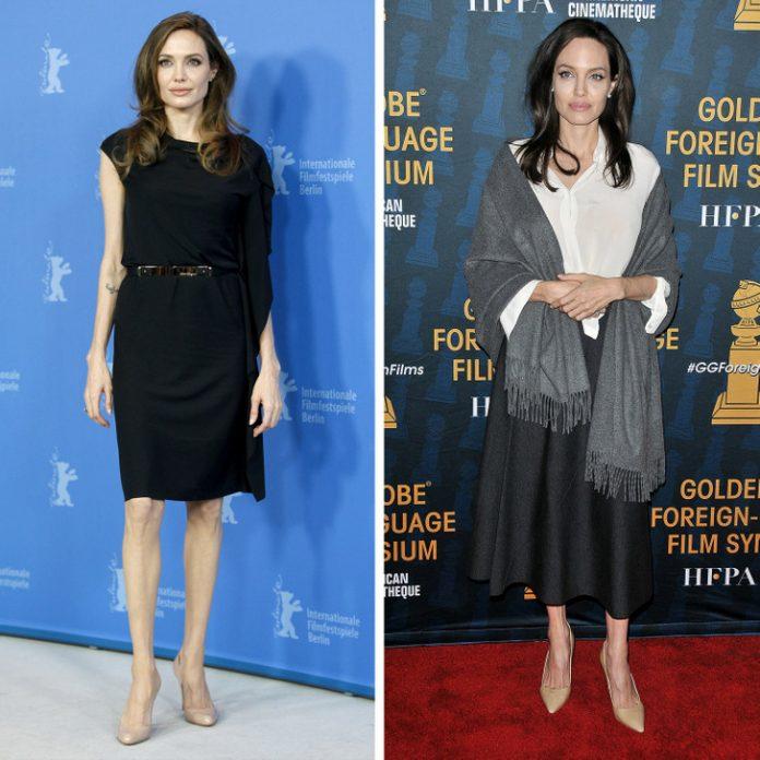 Những đôi giàu màu nude của Angelina Jolie (Nguồn: Internet)