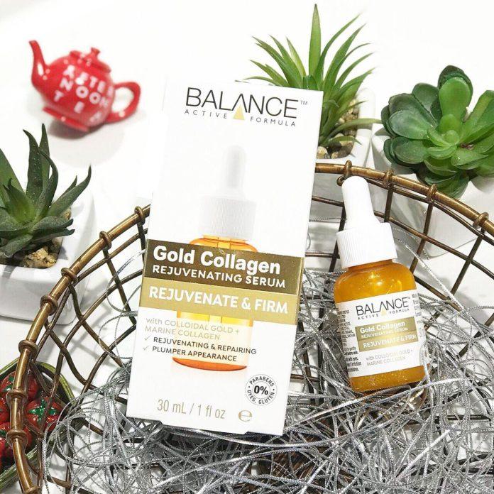Balance Gold Collagen Rejuvenating Serum tăng độ đàn hồi cho da ( Nguồn: Internet)