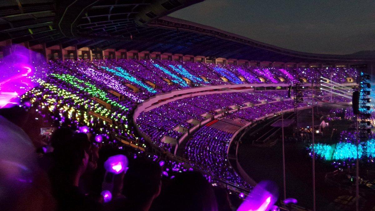 Biển Bomb trong Concert của BTS (Ảnh: Internet)