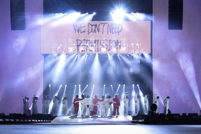 BTS vẫn còn 2 đêm diễn ngày 12 và 13/3 trước khi bắt đầu tour diễn tại Las Vegas và tham dự Grammy vào tháng 4 (Nguồn: Internet)