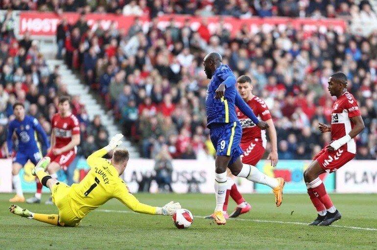 Lukaku ghi bàn phút thứ 15, đem đến chiến thắng mở màn cho Chelsea. (Nguồn: Internet)