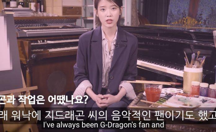 "Tôi luôn là fan của GD" - IU chia sẻ (Ảnh: Internet)