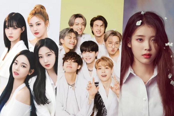 Danh sách iair thưởng từ Korea Music Awards 2022. (Ảnh: Internet)