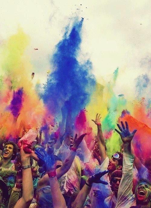 Holi, lễ hội vui tươi và đầy màu sắc. (Nguồn: Internet)