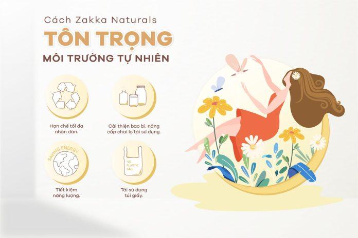 Zakka Naturals - thương hiệu vì môi trường.