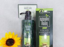 Review dầu gội Nguyên Xuân dưỡng tóc: Mái tóc khô xơ, hư tổn (Nguồn: Internet).