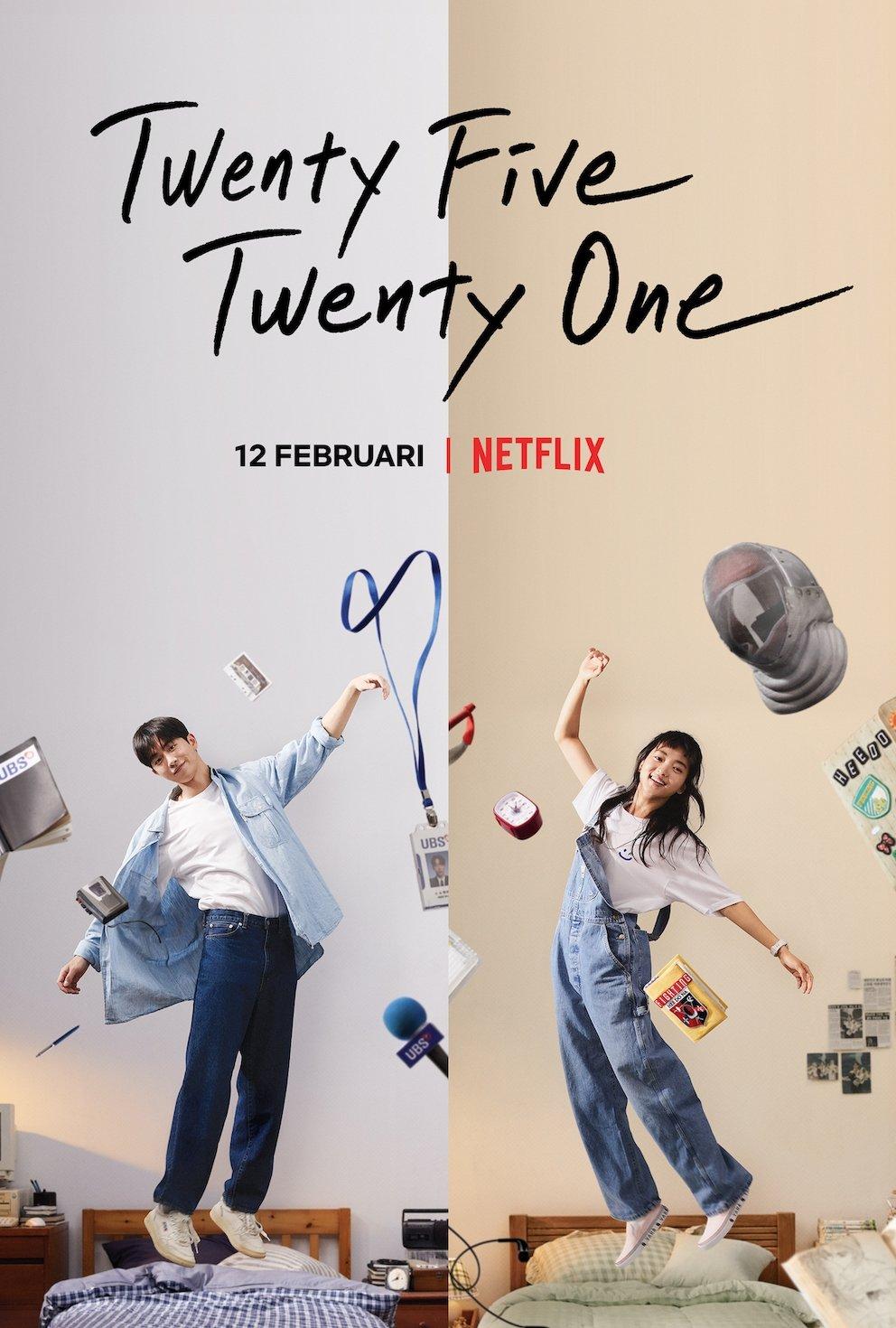 Poster chính thức của bộ phim Twenty Five, Twenty One. Ảnh: Internet