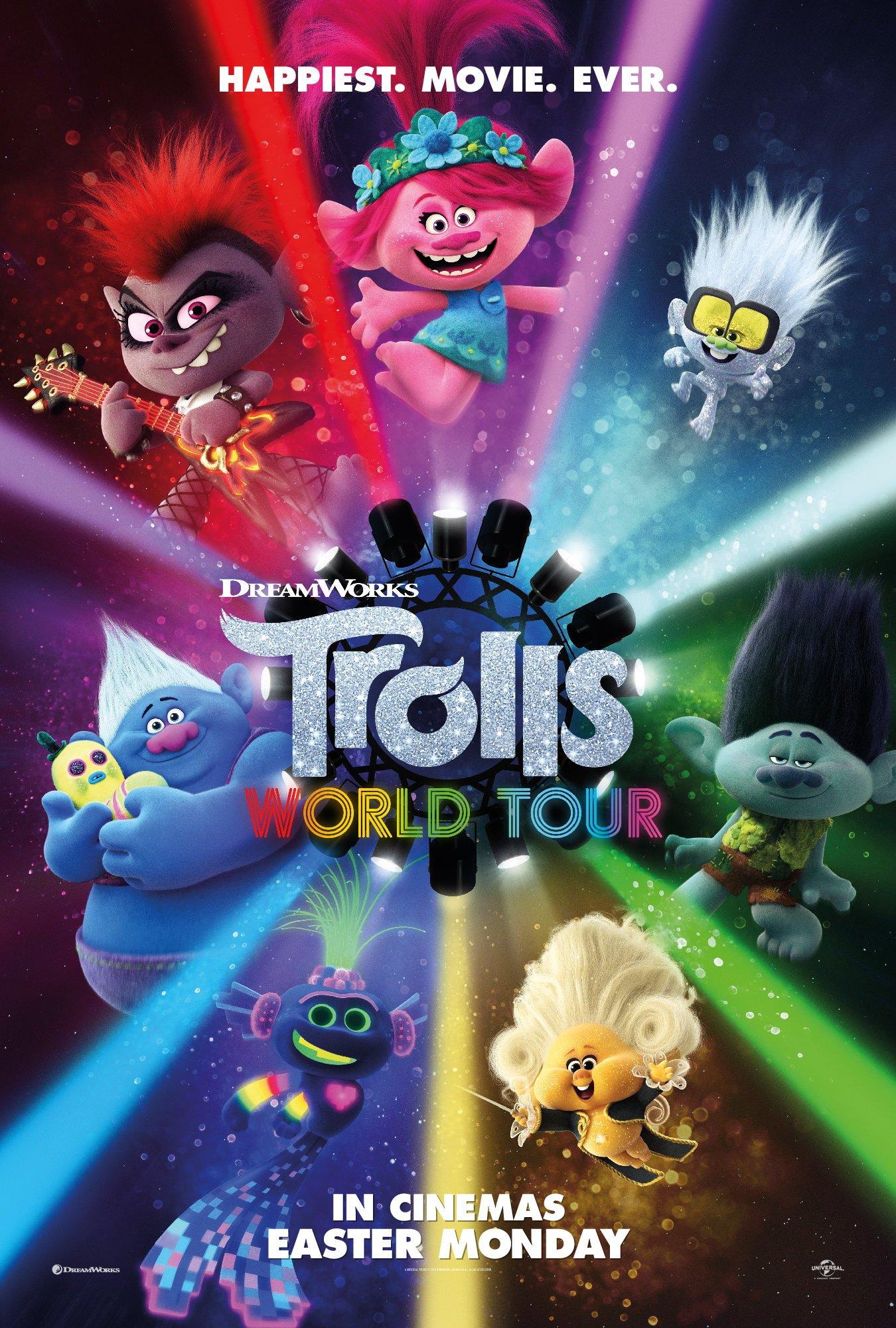 Poster phim "Trolls world tour" (Nguồn: Internet)
