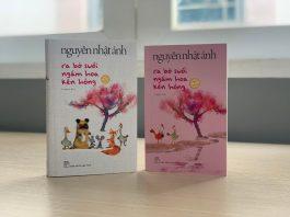 Ra bờ suối ngắm hoa kèn hồng bìa cứng (trái) và bìa mềm (phải). Nguồn: Internet