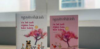 Ra bờ suối ngắm hoa kèn hồng bìa cứng (trái) và bìa mềm (phải). Nguồn: Internet