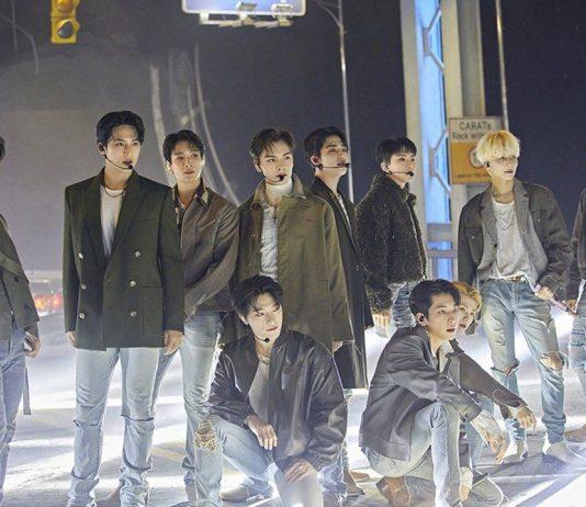 ... và Rock with you đã đóng góp phần lớn view cho SEVENTEEN năm 2021 (Nguồn: Internet)