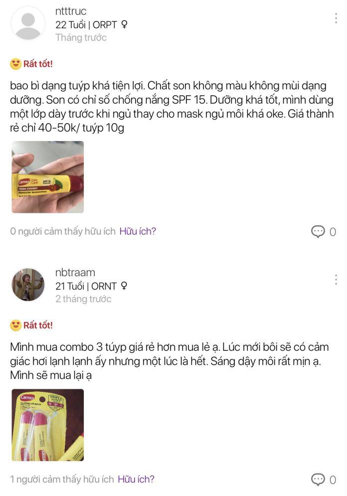 Đánh giá của người dùng trên App Reviewty (Nguồn: BlogAnChoi)