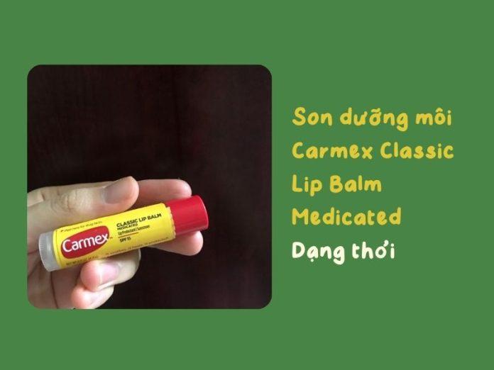 Son dưỡng môi Carmex dạng hũ