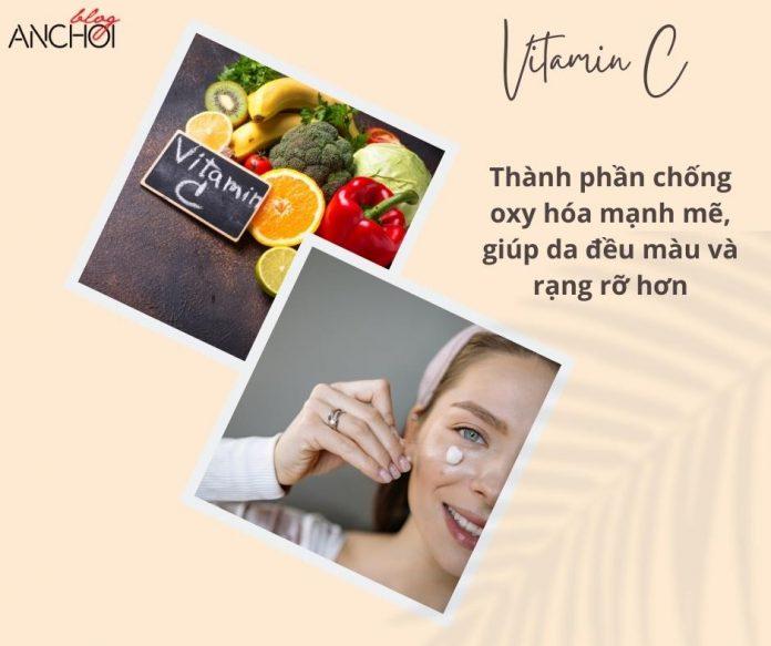 Các cô nàng vẫn luôn ưa chuộng các sản phẩm có chứa vitamin C giúp dưỡng sáng cho vùng da mắt (nguồn: BlogAnChoi)