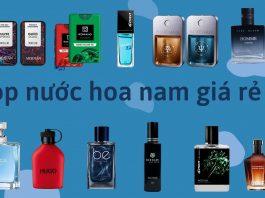 Top nước hoa nam giá rẻ