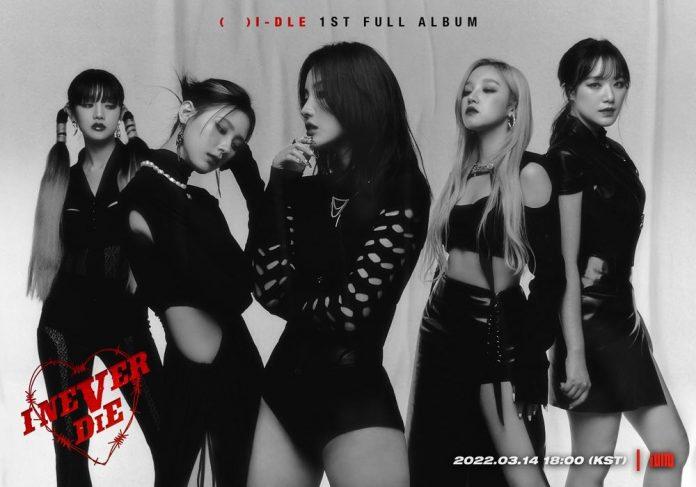 Tạo hình của (G)I-DLE cho album "I never die" (Nguồn: Internet).