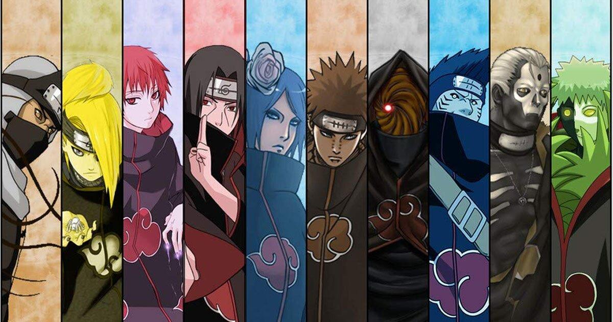 Naruto: Lai lịch các thành viên của tổ chức khủng bố nguy hiểm nhất mọi  thời đại Akatsuki