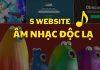 5 website về âm nhạc độc lạ có thể bạn chưa biết (Nguồn: BlogAnChoi)