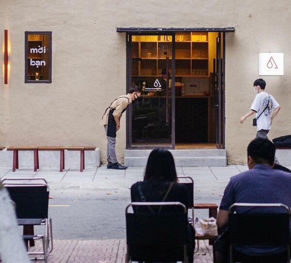 Không gian bên ngoài quán (Ảnh: Facebook)