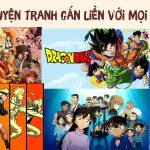 5 bộ truyện tranh gắn liền với tuổi thơ của nhiều thế hệ