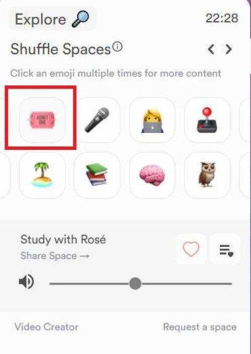 Nhấp vào biểu tượng KPop để thay đổi thần tượng (Nguồn: BlogAnChoi)