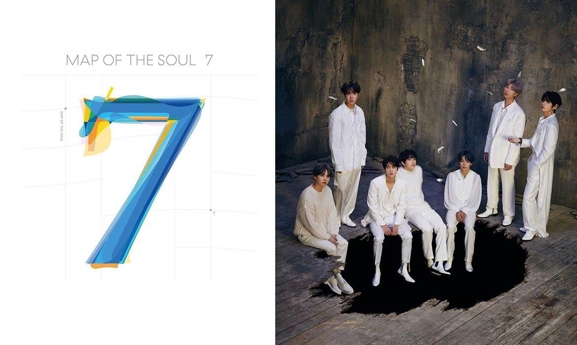 MAP OF THE SOUL : 7 của BTS là album Kpop bán chạy nhất mọi thời đại. (Nguồn: Internet)