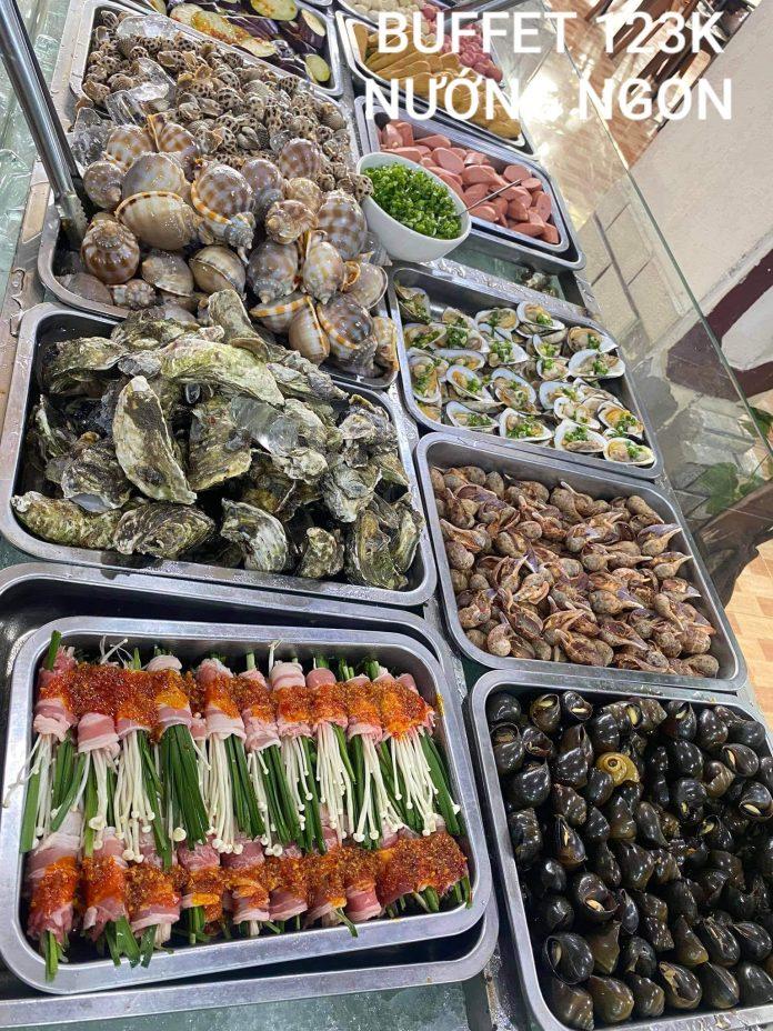 Các món ăn tại Nhà hàng buffet hải sản Hiệp Thành Hồ Chí Minh (Ảnh Buffet 123K)