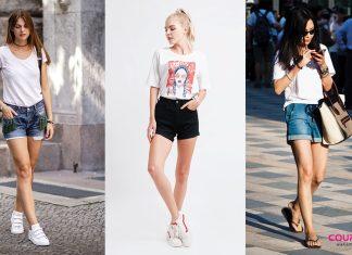 6 cách phối đồ với áo phông trắng đẹp miễn chê (Nguồn: Internet).