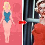 Nũ minh tinh Marylin Monroe với vẻ ngoài sexy nổi tiếng (Ảnh: Internet)