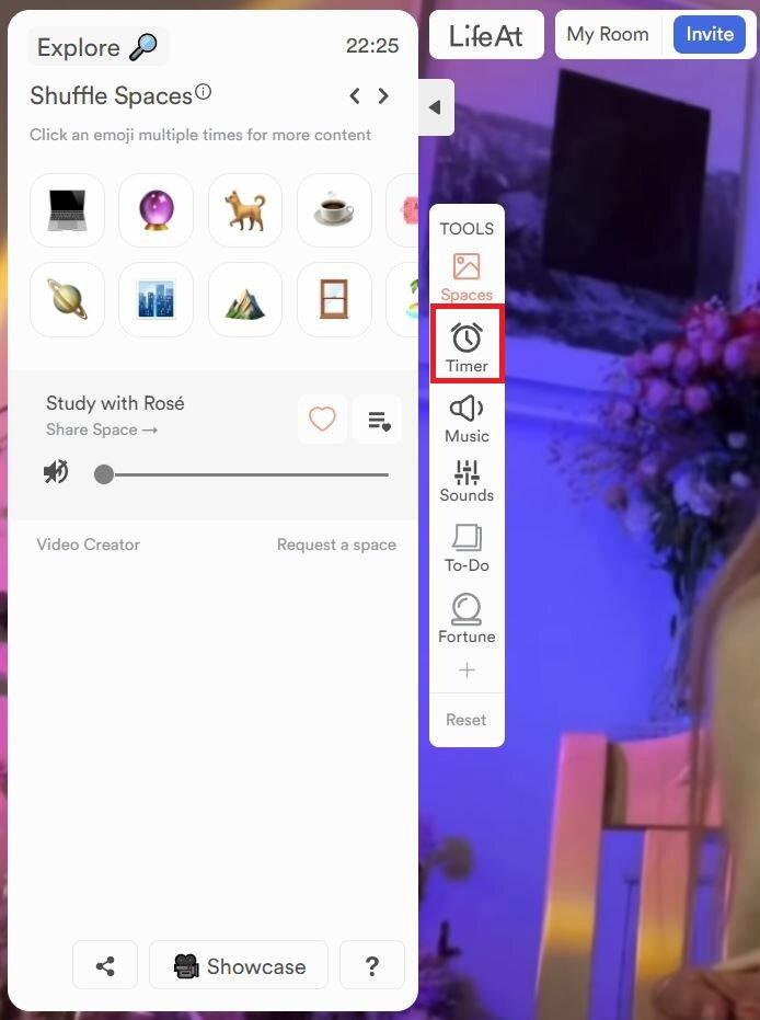 Biểu tượng Timer để thiết lập thời gian học (Nguồn: BlogAnChoi)