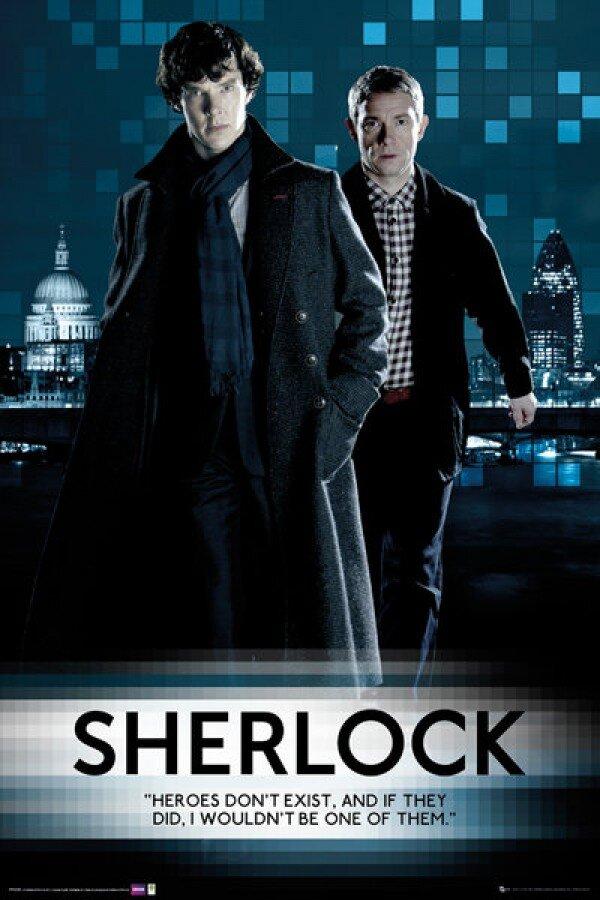 Poster bộ phim Sherlock Holmes (Ảnh: Internet)