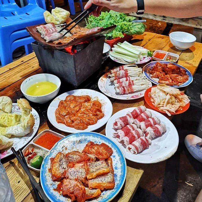 Món ăn tại Gogi Quy Nhơn (Ảnh: Internet)