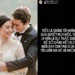 Chồng Tây của á hậu Hoàng Oanh chính thức công khai chuyện chia tay