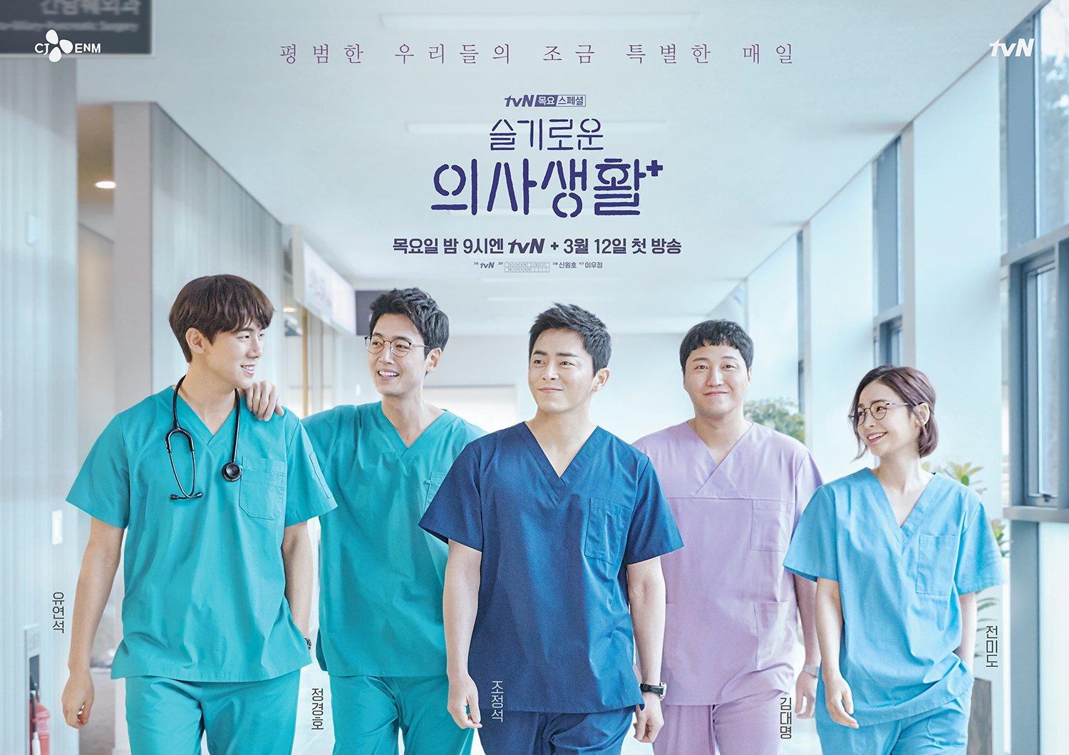Poster phim Hospital Playlist (Ảnh: Internet)