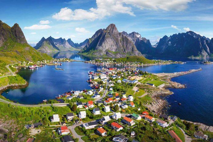 Vẻ đẹp của đảo Lofoten (Ảnh: Internet)