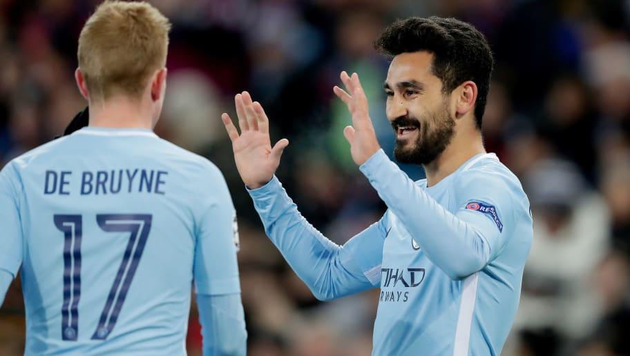 Cặp tiền vệ Kevin De Bruyne và Ilkay Gundogan của Man City (Ảnh: Internet).