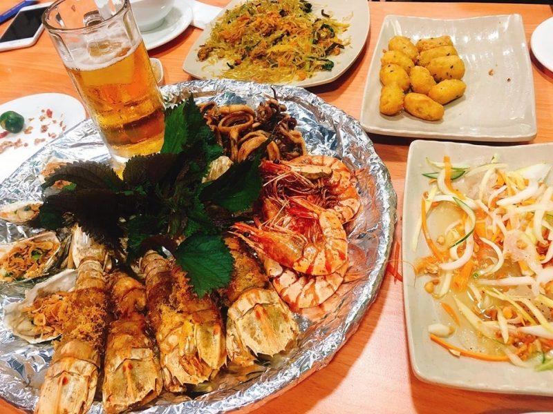 Món ăn đặc trưng tại nhà hàng hải sản Seafood Hanoi (ảnh: internet)