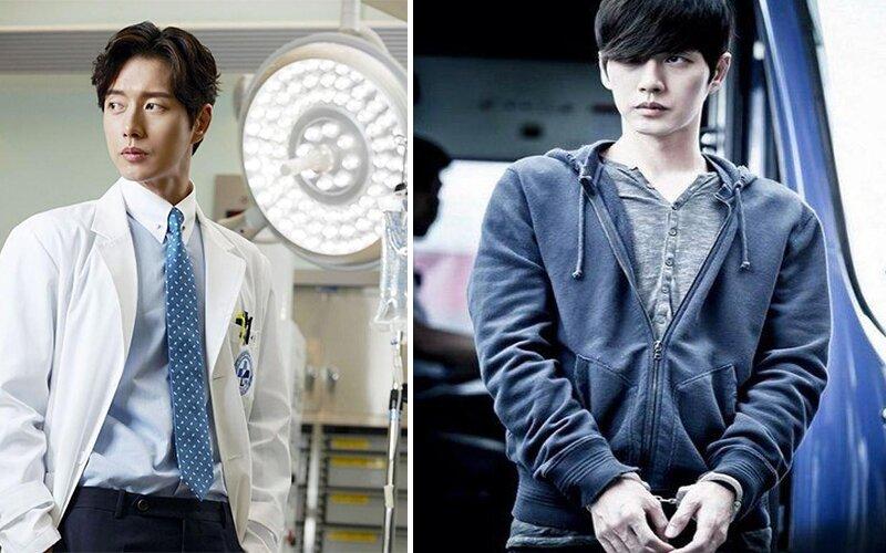 Park Hae Jin lần lượt ở Doctor Stranger và Bad Guy (Ảnh: Internet)
