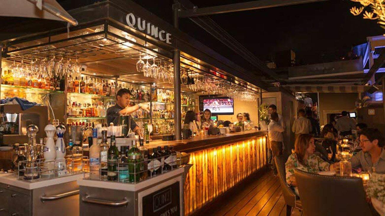 Quầy bar của Quince (Ảnh: Internet)