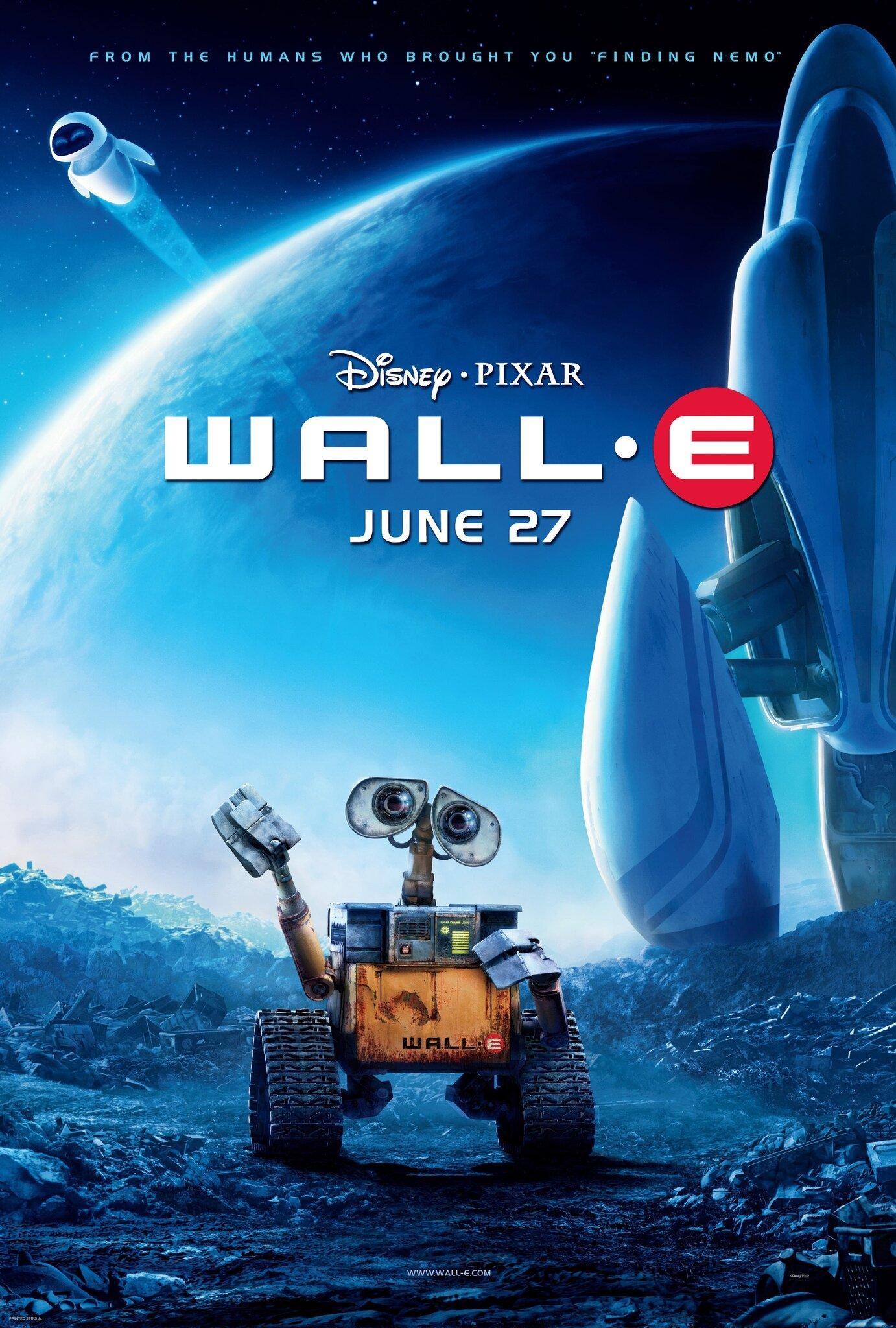 poster Wall-E (Robot biết yêu), nguồn: internet