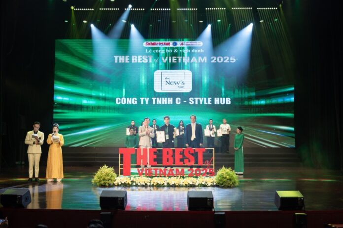 The New’s Hair vinh dự được bình chọn là “Thương hiệu Hair Salon được yêu thích nhất Việt Nam” – The Best of Vietnam 2025.