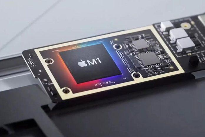 Chip M1 của Apple (Ảnh: Internet).