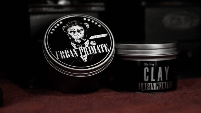 Sáp vuốt tóc Urban Primate Clay Pomade được thiết kế đầy nam tính và mạnh mẽ với họa tiết cùng phối màu thu hút (nguồn: internet)