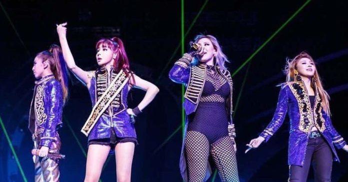 2NE1 trên sân kháu MAMA 2015 (nguồn internet)