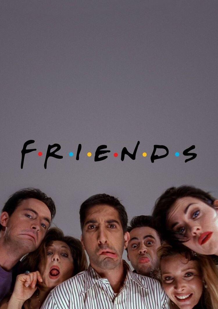 Tình cảm bạn bè trong bộ phim nổi tiếng Friends (Ảnh: Internet).