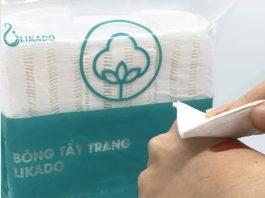 Bao bì bông tẩy trang Likado (ảnh: Internet)