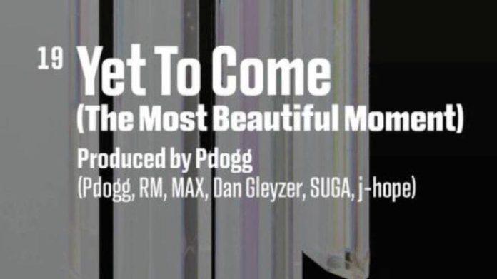 Credit đầy đủ của "Yet to Come" với sự tham gia của RM, Suga, j-hope và nhà sản xuất Pdogg cùng MAX (Nguồn: Internet)